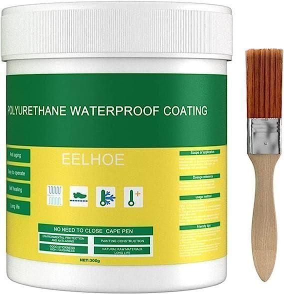 Transparent Waterproof Glue Plus Brush Pack of 2